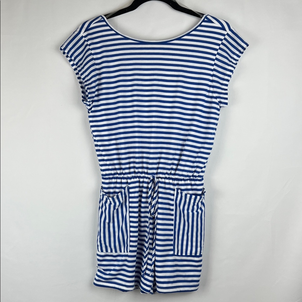 NWT Blue and White Romper‎